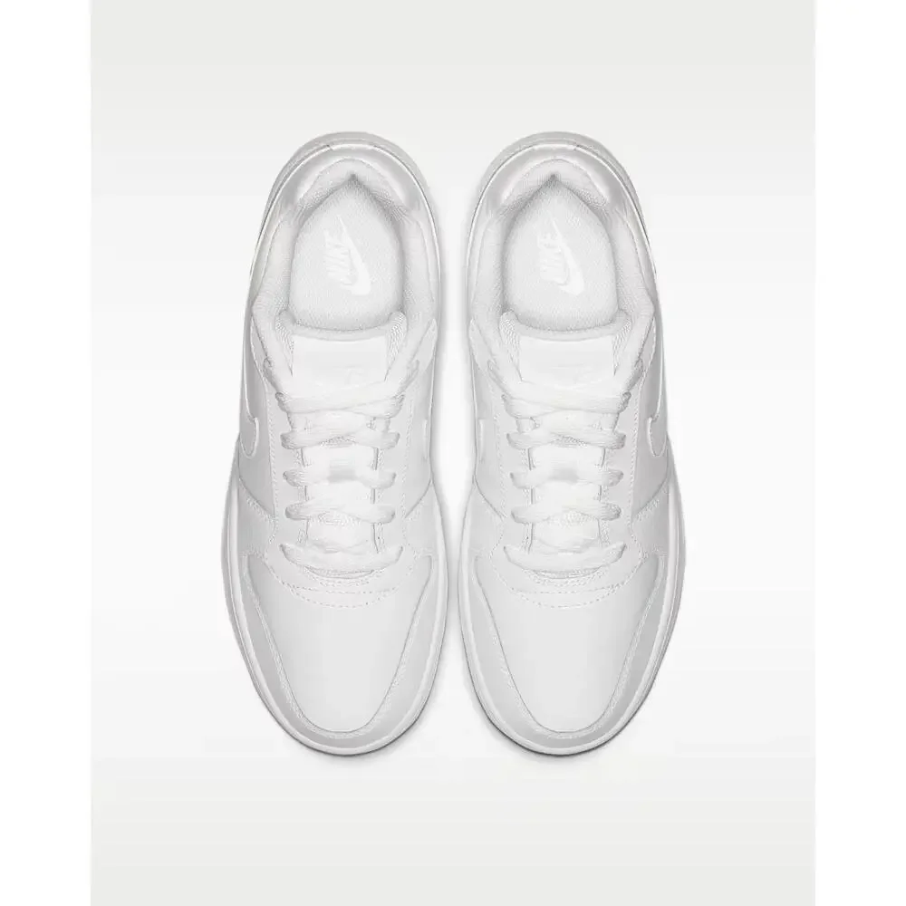 Nike Ebernon Low AQ1779-100 Sneakers Women's US 5 W White Leather Shoes HTAT1489